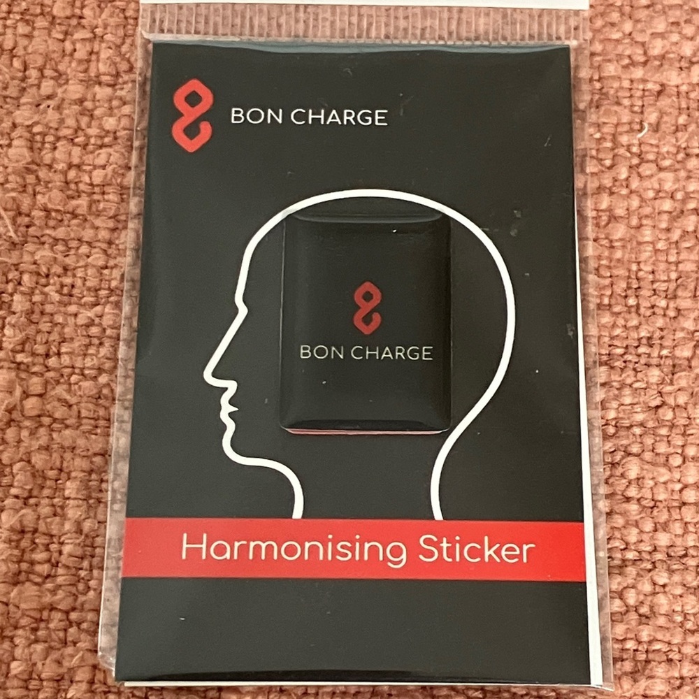 EMF Harmonising Sticker - releases negative ions to offset positive ions NWT